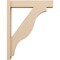 Ekena Millwork 6-in W x 28-in D x 36-in H Funston Block Rough Cedar Woodgrain TimberThane Outlooker, Primed Tan OUTUR060X28X36FST44RCPR - alternate 2